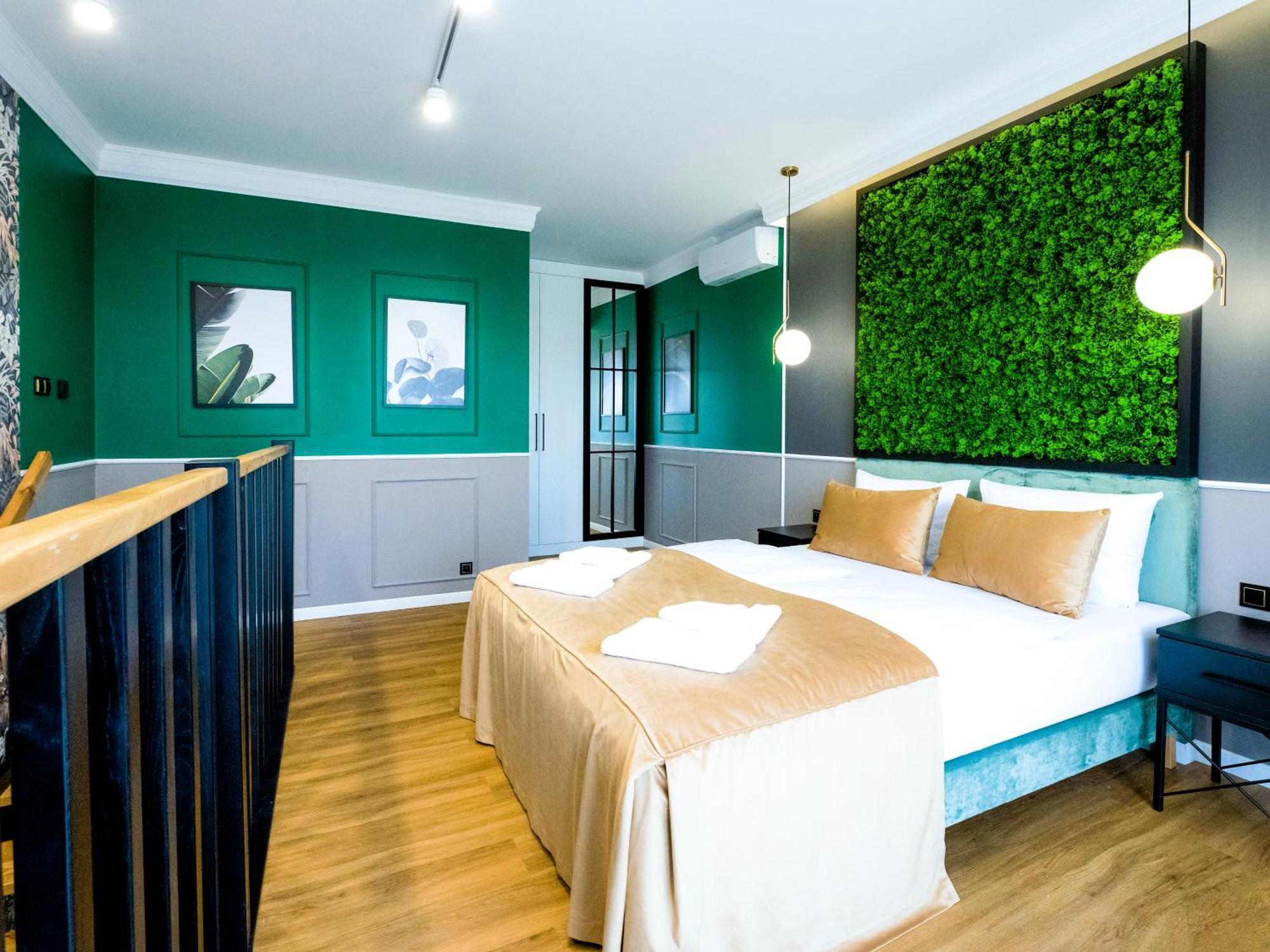Aparthotel Green Concrete - Eko-Bus Na Plaze, Rowery I Masaze 슈비노우이스쳬 외부 사진